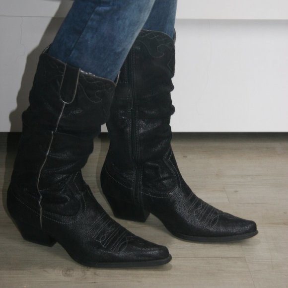 Anne Michell Cowboy Boots - Picture 3 of 8